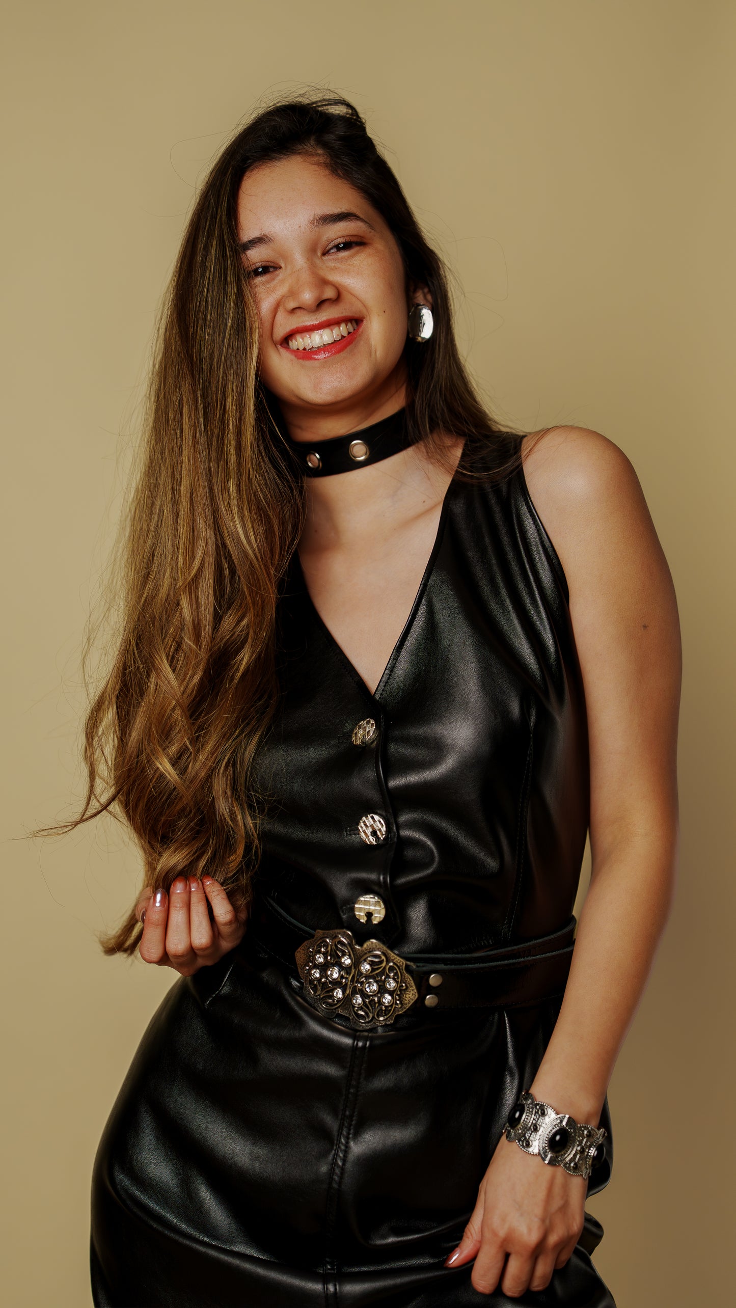 Vestido “Ice Queen Gillet” negro